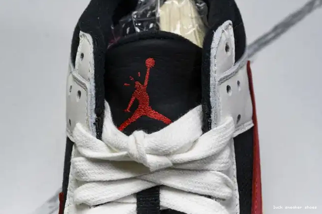 Reps LUCY Travis Jordan TR x Jack Scott University FZ8117-101 Jumpman Red 0511